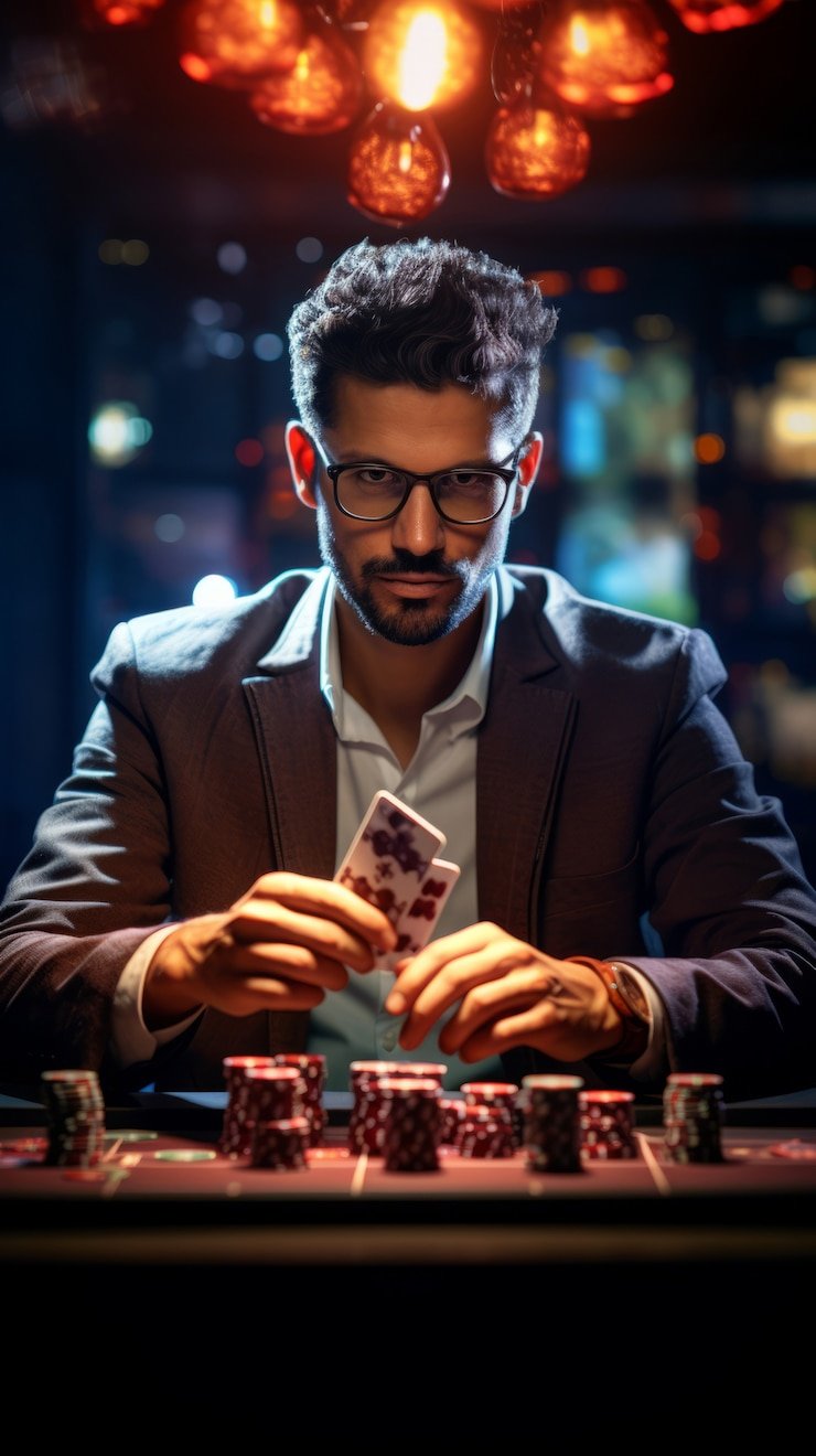 Ilustrasi permainan sports dan casino online yang aman dengan kontrol pengguna
